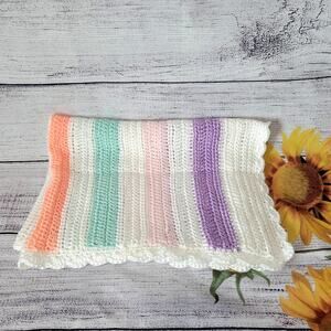 Adorable‎ Handmade Knitted Baby blanket